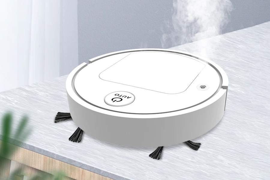 Smart robot vacuum with mop